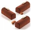 Silikomart SF130 - STAMPO IN SILICONE N.9 MIDI BUCHE 84X32 H 35 MM TERRACOTTA