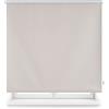 INTERBLIND | Tenda avvolgibile oscurante liscia di alta qualità - Tenda avvolgibile, dimensioni 160 x 230 cm larghezza per altezza - Tenda oscurante misura tessuto 157 x 225 cm - Tenda termica argento