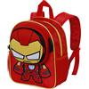 KARACTERMANIA Marvel Zaino Pocket, 22 x 28 cm, Capacità 6 L, Iron Man