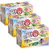 Pompadour, Collection Tisane Plus, 4 Gusti Assortiti, 48 Filtri (3 Confezioni da 16 Filtri), Relax, Depurativa, Digestiva e Regolarità, Senza Lattosio, Glutine e Allergeni, Vegan