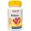 LongLife® Berberin+ | Berberina liposomiale | Con silimarina, idrossitirosolo, monacoline e coenzima Q10 | Benessere cardiovascolare | Fino a 2 mesi di trattamento| Vegano e senza glutine