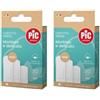 Pic Solution Cerotto Green Cotone Bio, Confezione Mix da 30 Pezzi, Dimensioni 6x2mm, 7x2mm, 4x2mm