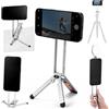 K&F CONCEPT Treppiede Magnetico per Telefono, Mini Treppiede per Smartphone | Lega di Alluminio, Bastone Selfie Tascabile, Supporto per Telefono Mag-Safe Compatibile con Serie iPhone 18-12 Argento -MS47