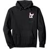 Amo il mio cane BULLDOG FRANCESE Camicie BULLDOG FRANCESE Cane In Tasca Dog In A Pocket Regalo Felpa con Cappuccio