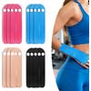 TMZELOA Nastro Kinesiologico 12 Pezzi nastro kinesiologico pretagliato elastico impermeabile tape polso per sollievo dolore e riabilitazione fisioterapia tape sportivo fitness corsa calcio ciclismo