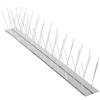 Windhager Set di punte in alluminio repellente per piccioni, repellente per uccelli, punte repellenti per piccioni, set di nastri e punte in acciaio inox, 5,8 x 60 x 11 cm, 07130