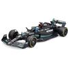 Burago Bburago - 1/24 Racing - 2023 Mercedes-AMG F1 W14 E-Performance - con Casco #Russell - Novità 2024: Una replica precisa per I fan di gara, catturando lo spirito della competizione