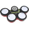 Bontempi | BeatLume - Percussioni Elettroniche che Illuminano e Incantano, Nero, 390x250x65 mm