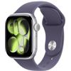 AW S11 GPS+CELLULAR 42MM SILVER ALUMINIUM CASE WITH PURPLE FOG SPORT BAND - S/M