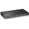 ZYXEL SWITCH MANAGED LAYER 3 LITE, 44X GB, 6 SFP, FANLESS DESKTOP/RACK, NFLEX