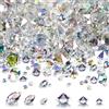 TOAOB THE ONE AND ONLY BABY TOAOB 5000 Pezzi Cristalli Decorativi Dispersione 3mm 6mm 10mm Colore AB Trasparente Diamante Acrilico Coriandoli per Decorazioni Tavoli Vasi Riempitivi Matrimonio Feste Compleanni