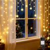 Aigostar Tenda Luminosa 3 M + 1,5×1,2 M, 82 LED Warm Wit, 8 Modalità Con Memory & Timer, IP44, Interno/Esterno, Natale Matrimonio Feste Camera
