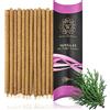 MUT22 12 Bastoncini di Incenso di Palo Santo Artigianali con Rosmarino, di Origine Peruviana, Lunga Durata 90 Minuti