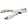 GUTE LINES Perforatore a Pinza Singolo Foro, Bucatrice per Fare Cerchi, Perfetta da Utilizzare a Casa, in Ufficio e a Scuola (1, Cromato, 6mm)