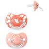 Suavinex, Ciuccio Wild&Free, 18+ Mesi, 2 pezzi, Rosa