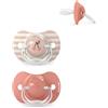 Suavinex, Ciuccio Birdies, 18+ Mesi, 2 pezzi, Rosa