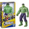 MARVEL THE AVENGERS Marvel Avengers - Hulk (Action Figure Deluxe 30cm, Blaster Titan Hero Blast Gear Serie)