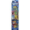 Pokemon Set Centrale di 12 Matite 2B Barilotto Argento con Matita Rossa Giapp...