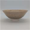 Heian Bandaisouzan Kyo Ware Flat Matcha Bowl ciotola da tè giapponese beige