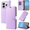 KKEIKO Cover per Redmi Note 14 5G / Xiaomi Poco M7 Pro 5G, Antiurto Custodia in PU Pelle con Blocco RFID, Magnetico Protettiva Cover per Redmi Note 14 5G / Xiaomi Poco M7 Pro 5G, Viola