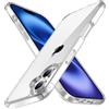 tigratigro Cover per iPhone 16, Anti Ingiallimento,Custodia con Assorbimento degli Urti e Anti-Graffio,Struttura Protettiva Antiscivolo, Classico Stile Cover Trasparente