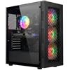 STGSivir PC Gaming Fisso, Computer Gaming, Core i7 8 gen fino a 4.1 GHz - Nvidia RTX 2060 Super 8GB GDDR6 - 32GB DDR4 RAM - 1TB SSD - WiFi 6 - BT - Windows 11 Pro