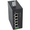 WAGO Switch ECO industriale 852-1411/000-001 | con 5 porte ETHERNET 10/100/1000 Mbit/s autonegotiazione e LED diagnostici sul davanti, supporta fino a 8000 indirizzi MAC assoluti