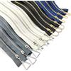EQLEF Lampo Metallo 12 pezzi, 4 taglie 15/20/30/40 cm Cerniera Colorata Mista Cursore Metallo Geometrico Chiusura Lampo Cucire Artigianali Fai-da-te Borsetta Borsa tote Borsa Cuscino (4 taglie)