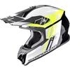 SCORPION Casco VX-16 EVO AIR LIGNES Nero Giallo SCORPION