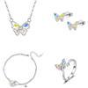 Charm Cavalluccio Marino SilberDream Argento 925 Smaltato Azzurro - Pendente Con Zircone Per Bracciale O Collana, FC844H