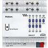 Theben 4940280 DM 4-2 T KNX FIX1 attuatore dimmer universale 4 canali 200W | guida DIN, 4 canali, 2-200 W LED/canale, 400 W funzionamento parallelo, R/L/C, curve dimmer diverse, KNX TP