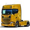 Italeri 3927 Scania S730 Highline 4x2, Scala 1:24, Plastic Model Kit, Modello in Plastica da Montare, Modellismo