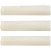 SG Store 3 Pezzi 6 Corde Chitarra Classica Capotasto Osso Non Sbiancato Capotasto 52x6x9mm Chitarra Ponte Capotasto Chitarra Acustica Osso Per Chitarra Classica Sostituzione (Avorio)
