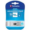 Verbatim 16GB Scheda MicroSD Verbatim classe 10 [44010]
