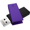 Emtec Pen Drive 8GB Emtec C350 USB 2.0 Nero/Porpora [ECMMD8GC352]
