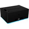Icybox Docking station per HDD Icybox IB-127CL-U3 da 2.5" e 3.5" [60820]