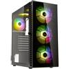 KOLINK Case Kolink Observatory HF Glass ARGB Midi Tower Mini-ITX/Micro-ATX/ATX Nero [OBSERVATORY HF GB]