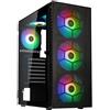 KOLINK Case Kolink Observatory HF Mesh ARGB Midi Tower Mini-ITX/Micro-ATX/ATX Nero [OBSERVATORY HF MB]