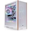 Thermaltake Case Thermaltake S370 WS Vetro temperato Midi-Tower ATX Bianco [CA-11J-00M6WN-00]