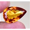 20.30 CT Naturale Padparadscha Zaffiro Pera Certificato Perfetto Loose Gemma