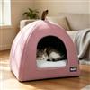 Letto Chiuso A Forma Di Cupola Per Gatti - Casetta Pieghevole Calda E Sicura - Lavabile