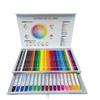 POOL OVER Tinta Unita Art Magnetic Box - 36 Pastelli Mina 4.2 + 18 Pennarelli Brush Pen Bipunta