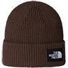 The North Face Tnf Salty Lined Beanie Smokey Brown Berretto Costina Caffe'