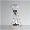 MASCAGNI CASA Clessidra 30 Min Vetro Supporto Metallo 25cm