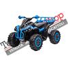 Tecnobike Shop Quad Elettrico Per Bambini ATV 1.0 12V con Radiocomando LED MP3 Luci Suoni
