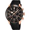 Festina Orologio Uomo Analogico con Cinturino in Caucciù Nero - Movimento al Quarzo - Cronografo - Calendario - Vetro Zaffiro ad Alta Resistenza - Impermeabile 10 ATM F20516/2 Ceramic