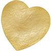Schmuck Les Poulettes LES POULETTES BIJOUX - Spilla Ottone Dorato Cuore Martellato
