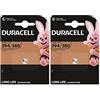 Duracell 2X Duracell 394/380 (2 Blister Da 1 Batteria) 2 pile (SR936/V394/V380/SR45/SR936W/SR936WS)