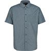 CMP Camicia da Uomo 30T9937 Antracite-Bianco-Petrolio 52