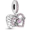 Pandora Herz & Mum Charm-Anhänger 799402C01 Pendente